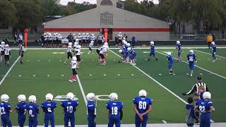 SRMS 7th Football Purple vs Benold 101822 [upl. by Nolie]