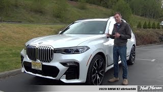 Review 2019 BMW X7 xDrive50i [upl. by Melliw]