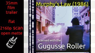 Murphys Law 1986 35mm film trailer flat open matte 2160p [upl. by Codel304]