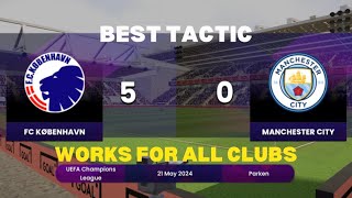 SM24 Tactic Best Tactic Works For All Clubs [upl. by Korten]