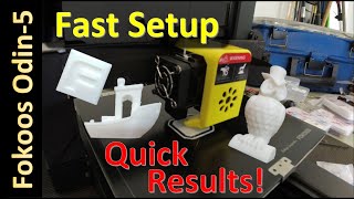 The EASIEST 3D Printer to use  Fokoos 3D Odin5 F3 Printer Review [upl. by Payson]