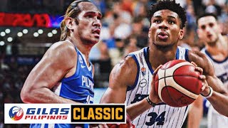 Throwback  Gilas Pilipinas vs Greece 2014 FIBA World Cup Extended Highlights [upl. by Anirdua]