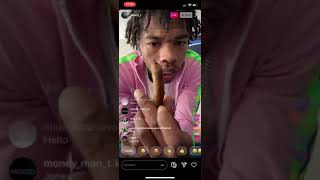 Lil Baby On IG Live Showing Off New Condo He Just Bought 31420 [upl. by Hpesojnhoj492]