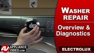 Electrolux amp Frigidare Overview Diagnostics  Error codes troubleshooting [upl. by Dyol]