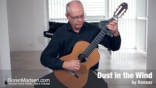 Dust in the Wind Kansas  Danish Guitar Performance  Soren Madsen [upl. by Gnouv]