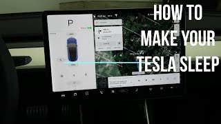 How To Make Sure Your Tesla Enters Sleep Mode [upl. by Okiam]