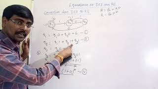 26 Conversion from DFA to Regular Expression Example  TOC FLAT [upl. by Lokkin]