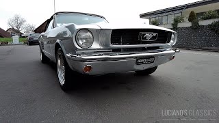 1966 Ford Mustang Convertible Walkaround amp Sound short version [upl. by Odessa]