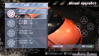 NFS most wanted ppsspp amp psp cheats Android amp PC [upl. by Hurwit]