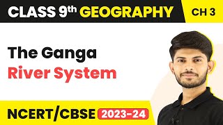 Class 9 Geography Chapter 3  The Ganga River System  Drainage [upl. by Celeski]