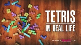 Tetris In Real Life [upl. by Llerrom808]