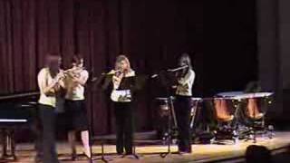 Flight of the Bumblebees Flute Quartet [upl. by Greenman]