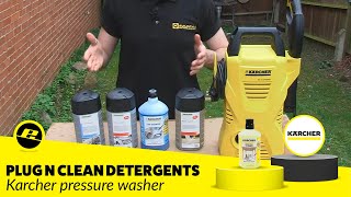 Karcher Plug N Clean Detergent Guide [upl. by Eira]