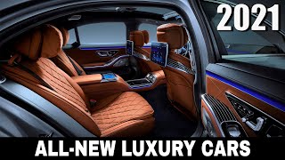 10 AllNEW Luxury Cars with Top of the Line Interior Trims in 2021 [upl. by Trueblood751]