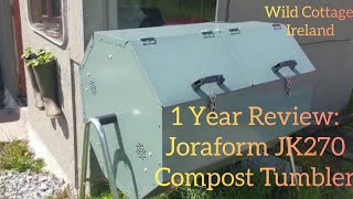 1 Year Review Joraform JK270 Compost Tumbler [upl. by Cyril738]