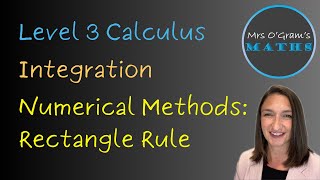 Integration Numerical methods  Rectangle Rule [upl. by Asilenna]