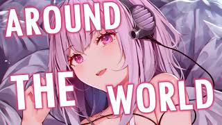 Nightcore  Around The World 1 Hour [upl. by Eesac]