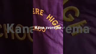 freestyle Gokomere High School choir kana zvorema [upl. by Keary]