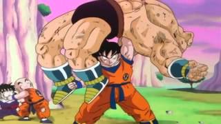 Dragon Ball Z KaiGoku Uses Kaioken On Nappa [upl. by Orthman344]