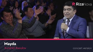 Xurshid Rasulov  Mayda LIVE VIDEO 2021 [upl. by Lenrad]