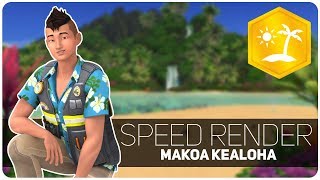 The Sims 4 Speed Render  Makoa Kealoha [upl. by Ybur]