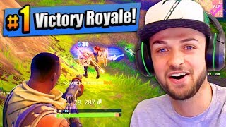 MY FIRST VICTORY ROYALE  Fortnite Battle Royale [upl. by Armin]