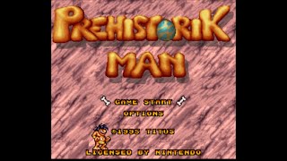 Prehistorik Man Review for the SNES by John Gage [upl. by Eintirb]