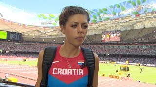 WCH 2015 Beijing  Blanka Vlasic CRO High Jump Qualification [upl. by Bonne]