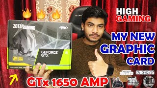 Zotac Gtx 1650 Amp 4gb DDR6 Graphics Card  Best GPU For High Setttings Gaming Then AMD Radeon [upl. by Clementia]