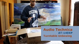 Audio Technica AT LP 140xp Unboxing [upl. by Neelasor]