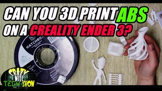 Can you 3D Print ABS on a Creality Ender 3 [upl. by Aelahc]