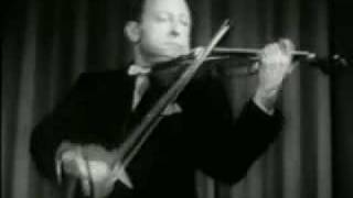 Heifetz  Scherzo tarantelle  Wieniawsky [upl. by Nahpets]