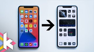 iOS 14 Homescreen frei personalisieren [upl. by Debarath]
