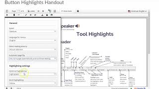 ReadSpeaker docReader Settings [upl. by Ricki955]