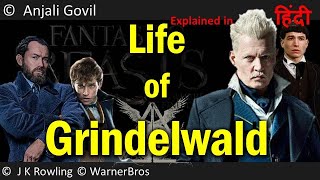 Life of Grindelwald  Origins Explained in Hindi [upl. by Ainesey386]