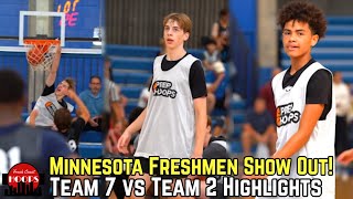 Minnesotas 2027 Class Shows Out At Prep Hoops Freshman Showcase [upl. by Braeunig]