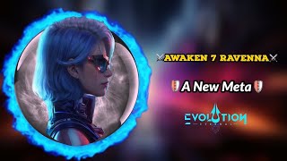 Awaken 7 Ravenna The NEW Queen Of AOE Damage  Eternal Evolution  PvP Testing [upl. by Lletnohs461]