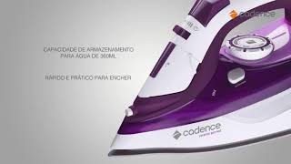 Ferro a Vapor Ceramic Pro Led Cadence [upl. by Martha]