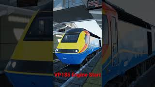 VP185 Engine Start  Class 43 HST  Midland Mainline [upl. by Menon49]