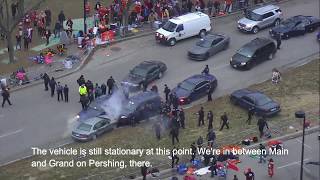 Chiefs Victory Parade Police Pursuit [upl. by Genet200]