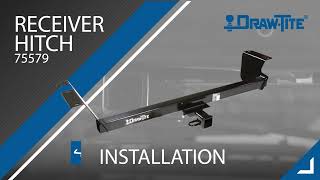 2015 Chrysler Town Country VanMinivan Hitch Installation  Draw•Tite®  75579 [upl. by Ricardo657]