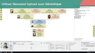 Utiliser Geneanet Upload avec Geneatique [upl. by Endaira]