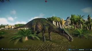 Jurassic World Evolution 2  Iguanodon Dominion sounds [upl. by Hendry943]