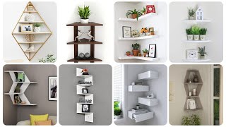 TOP 35 Modern Corner Shelf Decorating Ideas  Wall Corner Shelf Design [upl. by Lachlan]