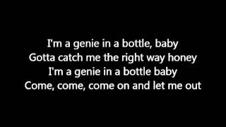 Genie in a bottle lyrics Dove Cameron [upl. by Etnoek]