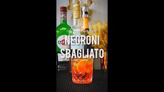 How to make a Negroni Sbagliato cocktail at home recipe [upl. by Aligna]