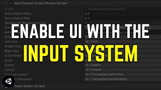 How to Enable UI with the New Input System [upl. by Noswad147]