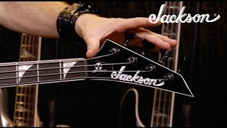 Megadeths David Ellefson on his Signature Jackson X Series Concert Bass  Jackson Guitars [upl. by Anayit]