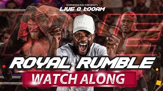 WWE Royal Rumble 2022  LIVE Watch Along With Expressions ft RantsNBants [upl. by Taima192]