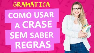 COMO SABER SE TEM CRASE  Profa Pamba [upl. by Lezley196]